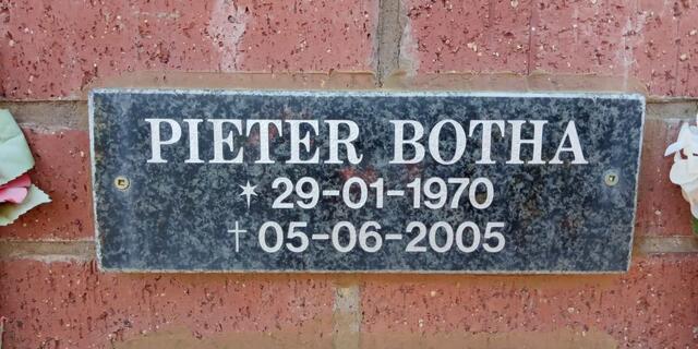 BOTHA Pieter 1970-2005