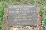 DEWAR Hermanna Gosselaar 1902-1971