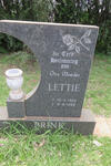 BRINK Lettie 1922-1989