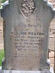 PAXTON William -1901
