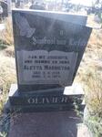 OLIVIER Aletta Magrietha 1939-1984