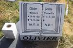 OLIVIER Olivier 1923-1994 & Gesina Corelia 1923-