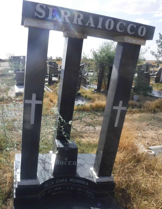 SERRAIOCCO Rocco 1914-1993