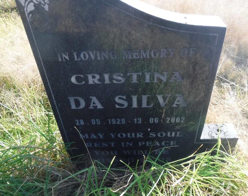 SILVA Christina, da 1929-2002