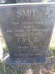 SMIT Albertus 1916-1995 & Marlene 1933-