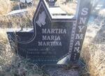 SNYMAN Martha Maria Martina 1917-2002