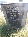 SNYMAN Thys 1936-2000 & Sue 1944-
