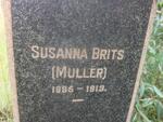 BRITS Susanna nee MULLER 1885-1913