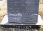 STRYDOM Andries M.L. 1935-1983 :: STRYDOM Anton M. 1965-2007