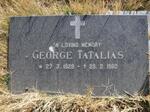 TATALIAS George 1929-1980