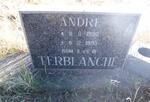 TERBLANCHE Andre 1930-1993