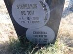 TOIT Stephanus, du 1919-2000 & Christina Elizabeth 1921-1998