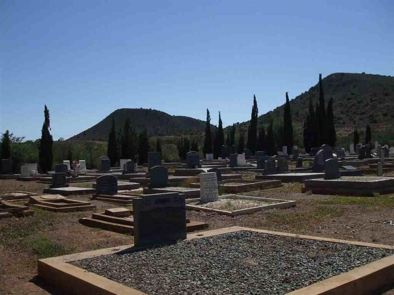 3. Overview of the newer section of the cemetery