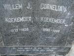 KOEKEMOER Willem J. 1872-1930 & Cornelia 1880-1958