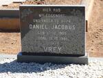 VREY Daniel Jacobus 1905-1981