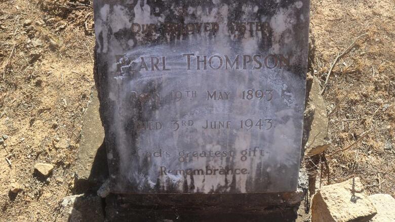 THOMPSON Pearl 1893-1943