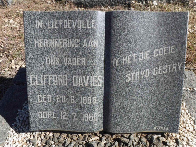 DAVIES Clifford 1866-1960