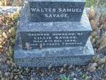SAVAGE Walter Samuel -1936