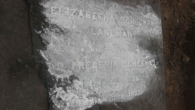 SCHEEPERS Elsje Elizabetha nee LANDMAN 1788-1857