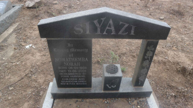 SIYAZI Nomathemba Norah 1934-2005