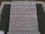 KOKER Judith Johanna, de nee MULLER 1909-2005