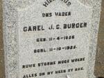 BURGER Carel J.C. 1856-1925
