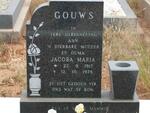 GOUWS Jacoba Maria 1917-1978