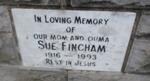 FINCHAM Sue 1916-1993