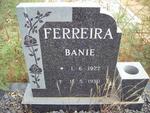 FERREIRA Banie 1927-1930