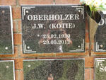 OBERHOLZER J.W. 1930-2012