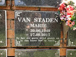 STADEN Marie, van 1949-2017