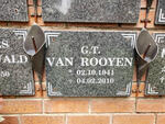 ROOYEN G.T., van 1941-2010