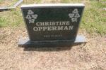 OPPERMAN Christine