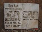 BEZUIDENHOUT Roelof P. 1902-1949