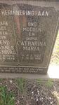 ? ?end ?nnes ? enberg 1920-1978 & Catharina Maria 1927-1981