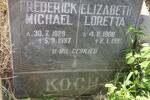 KOCH Elizabeth Loretta 1908-1986 :: KOCH Frederick Michael 1929-1987