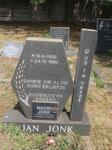 JONK Jan 1926-1992 & Naomi 1933-2004