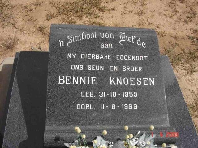 KNOESEN Bennie 1959-1999