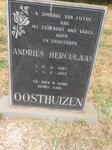 OOSTHUIZEN Andries Herculaas 1907-1993