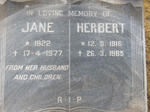 COLLIS Herbert 1916-1985 & Jane 1922-1977