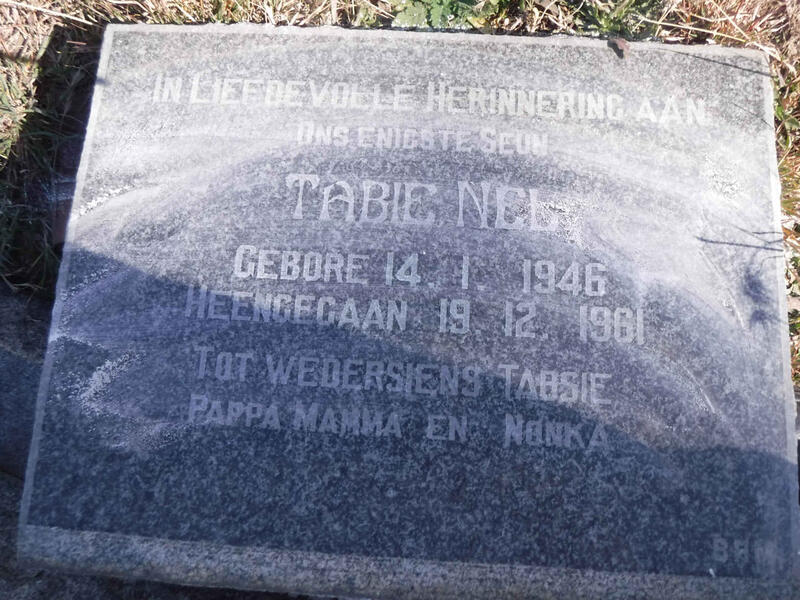 NEL Tabie 1946-1961