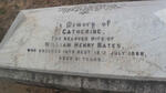 BATES William Henry -1898 & Catherine -1868
