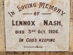 NASH Lennox -1926