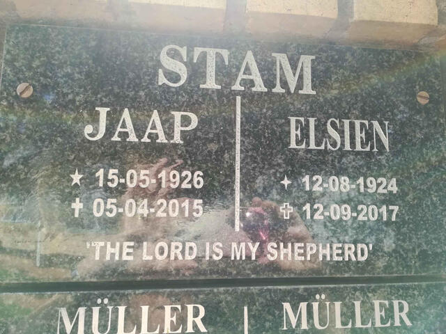 STAM Jaap 1926-2015 & Elsien 1924-2017