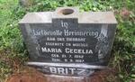 BRITZ Maria Cecelia 1952-1987