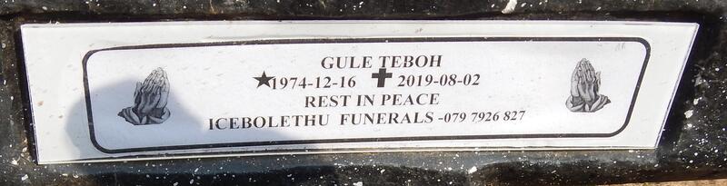 GULE Teboh 1974-2019