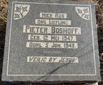 BOSHOFF Pieter 1947-1948