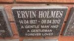 HOLMES Ervin 1927-2012