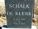 KLERK Schalk, de 1963-1992