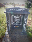 MAHLANGU Sello 1886-1967